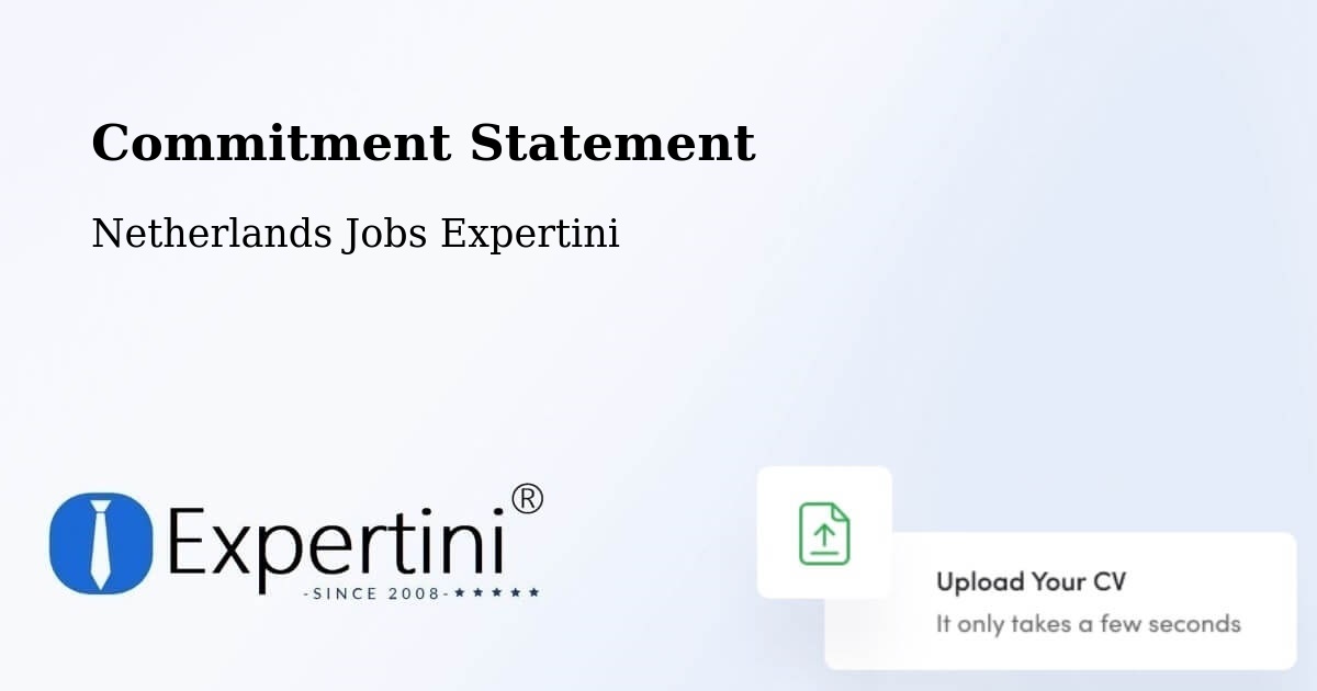 Corporate Commitment – Drogeham - Netherlands Jobs Expertini